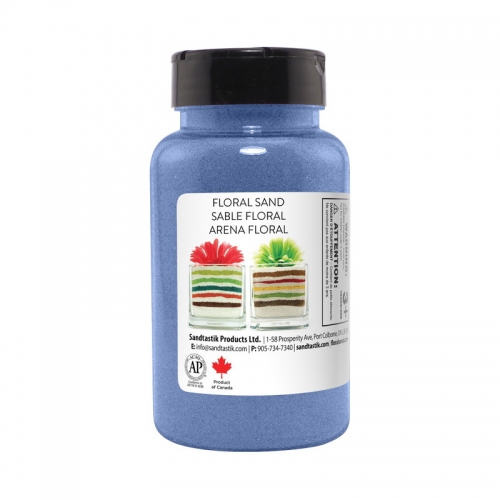 Floral Colored Sand - Blue Danube - 22 oz (623 g) Bottle
